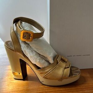 Marc by Marc Jacobs Gold Women's Heels